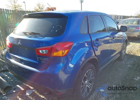 2016 Mitsubishi Outlander Sport 2.4 Es z USA, uszkodzony, nr VIN JA4AP3AW1GZ023923